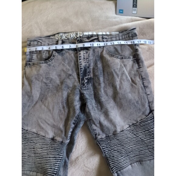 Reason new york gray acid washed jeans - Picture 3 of 8